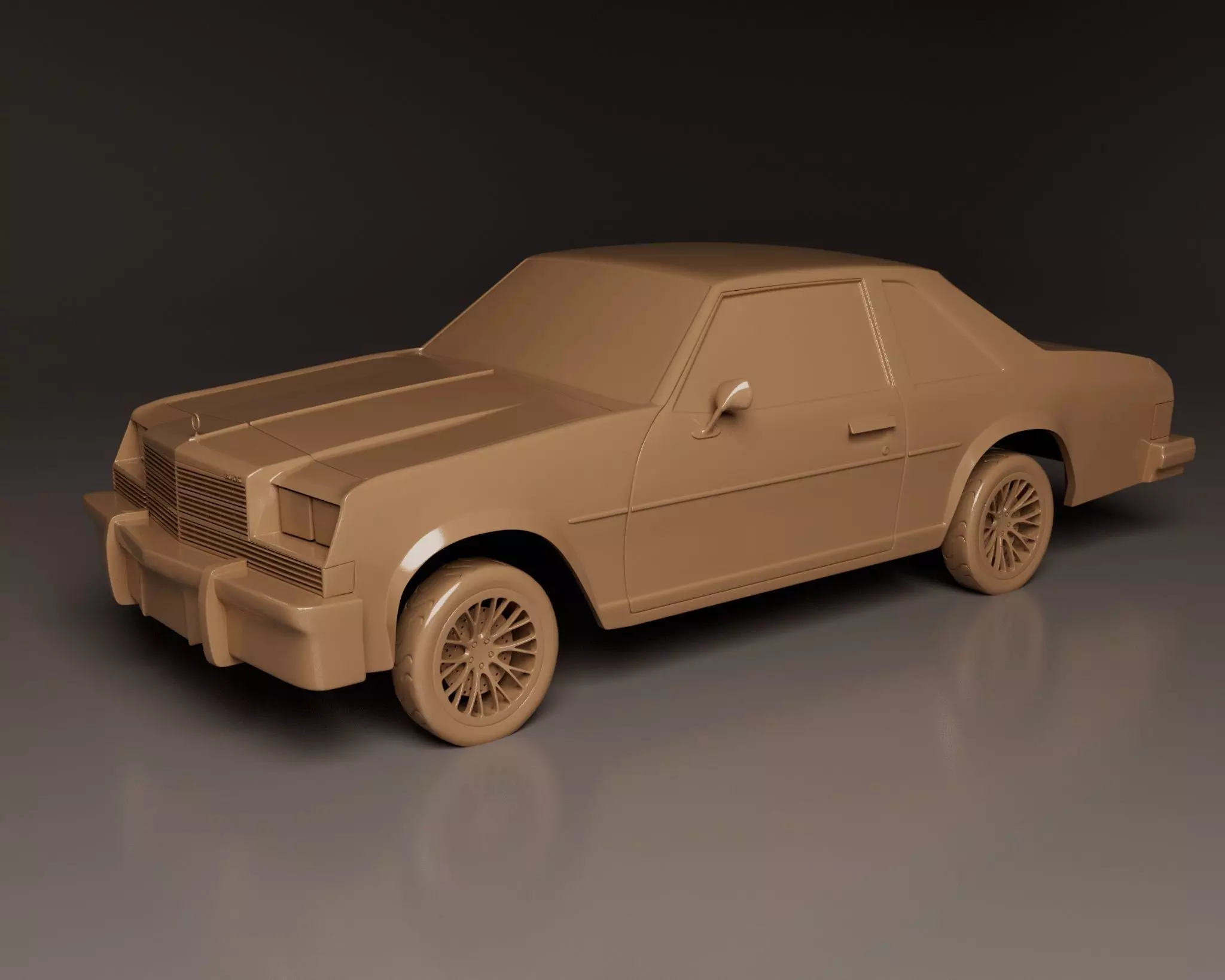 Buick Lesabre 1978 3D print model_7