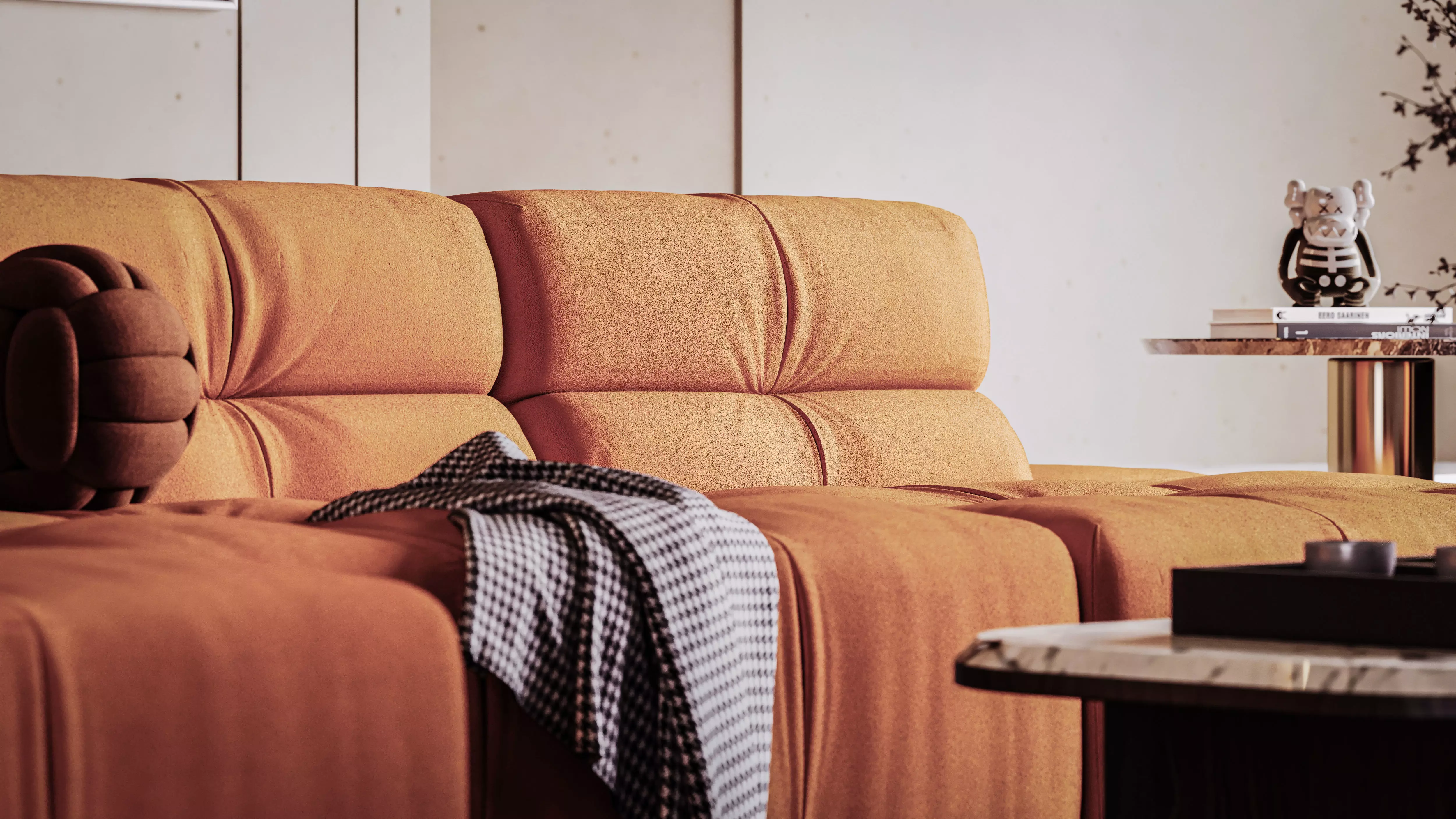 Modern Living Room 3D model_8