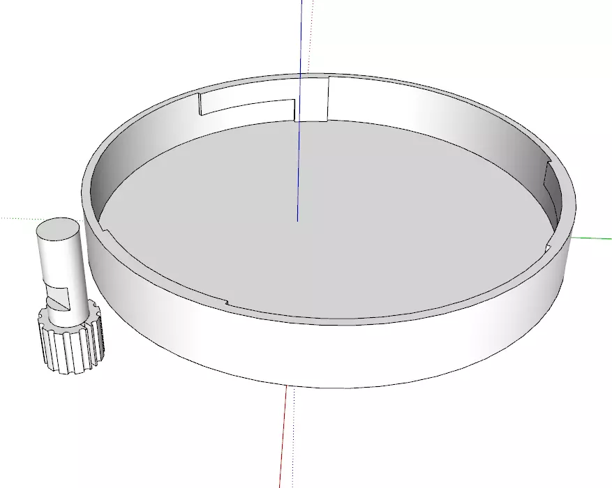 Vegetable-based composting cup  3D print model_1