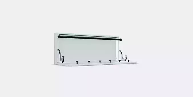 HEMNES Hat rack 3D model
