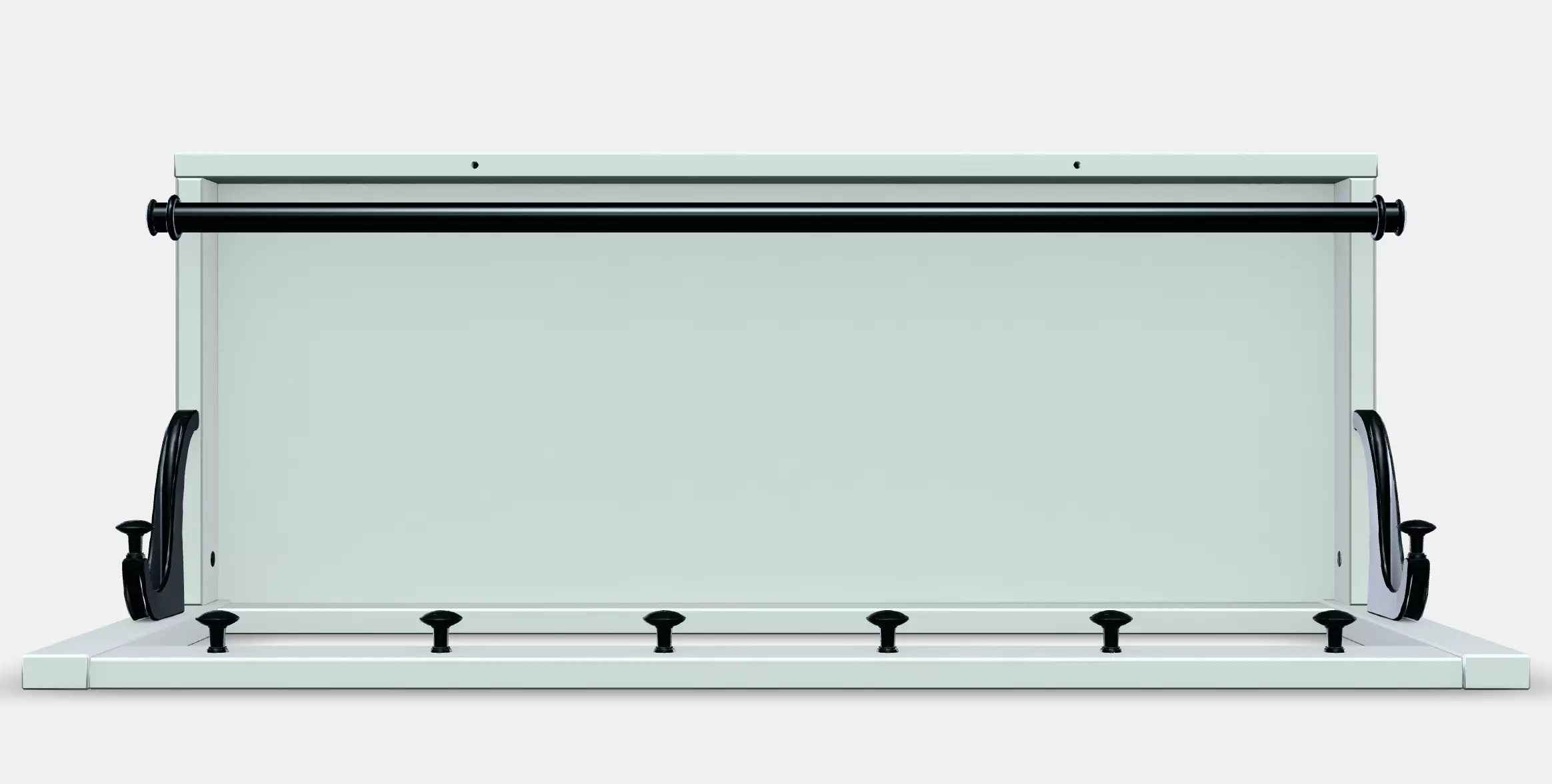 HEMNES Hat rack 3D model_8