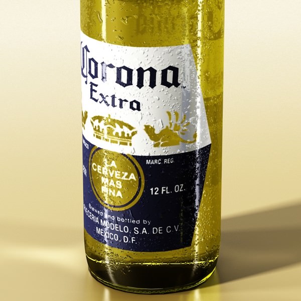 Beer Bottle 6 Packs Coasters Opener Set 3D model_62