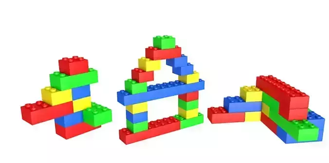 Lego Bricks 2 Shapes Collection