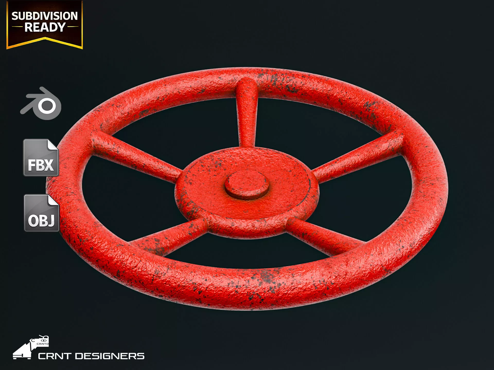 Valve 3D model