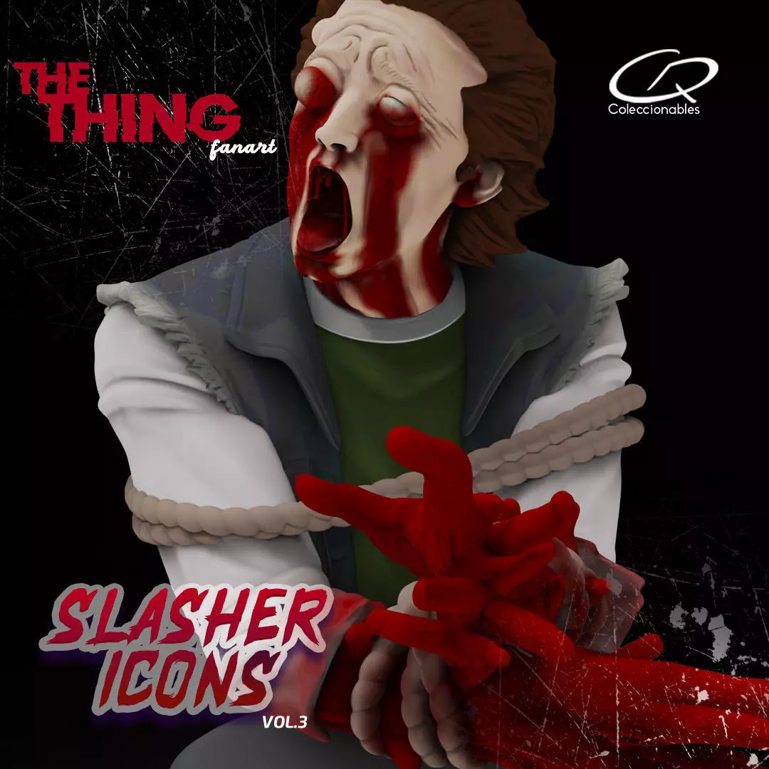 Horror Collection - The Thing Palmer fanart 3D print model_0