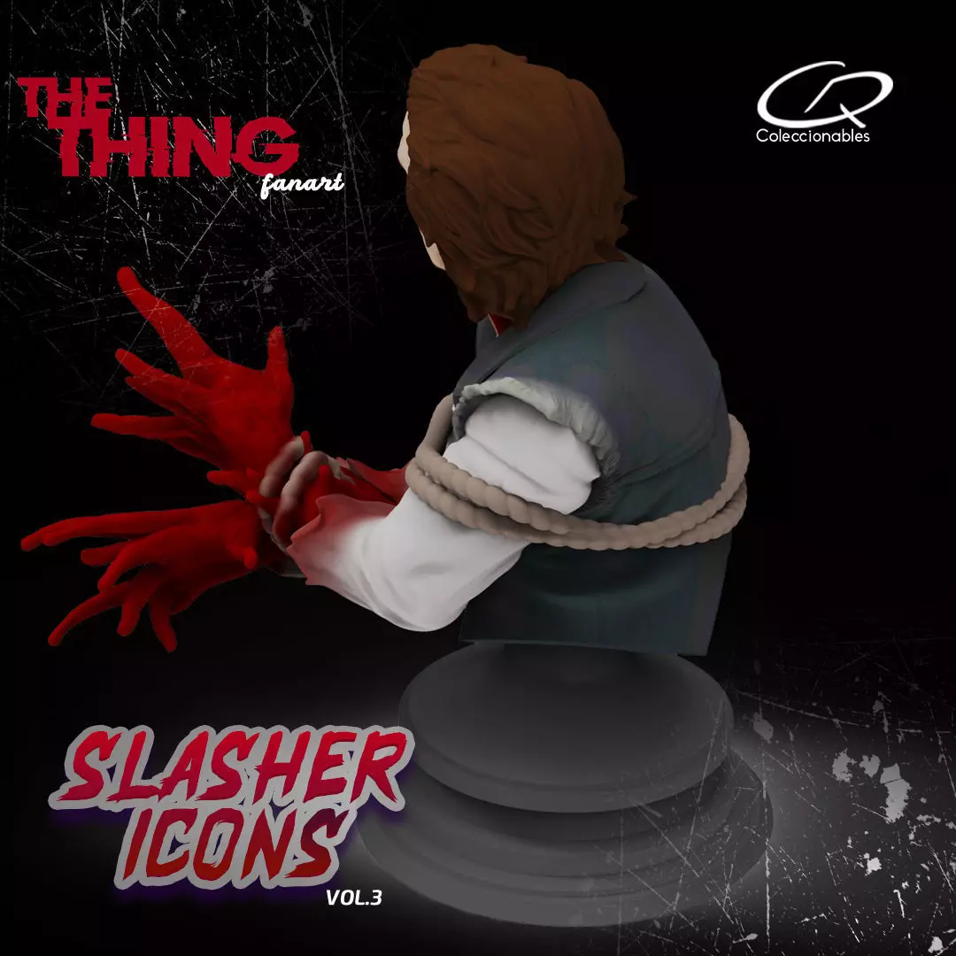 Horror Collection - The Thing Palmer fanart 3D print model_11