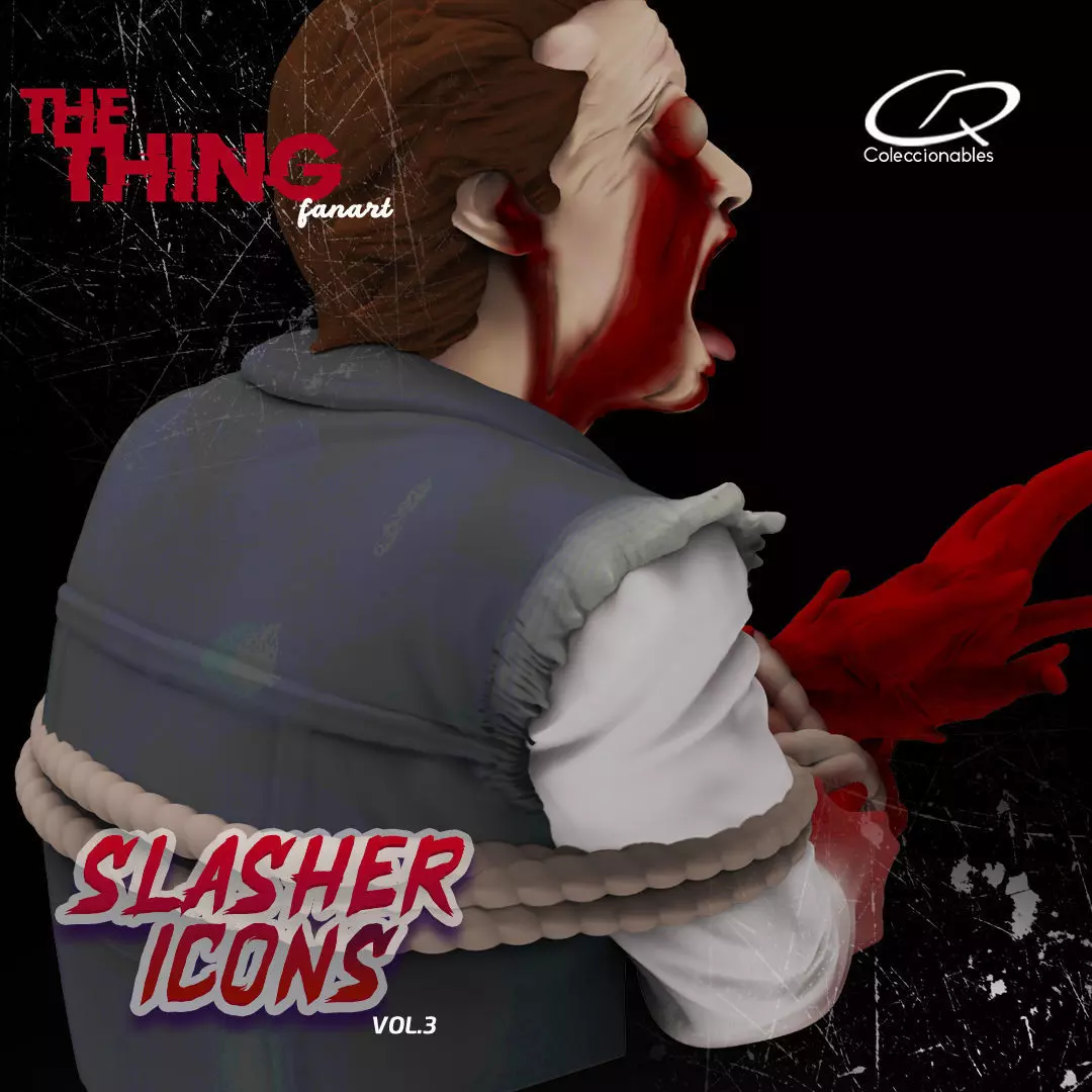 Horror Collection - The Thing Palmer fanart 3D print model_12