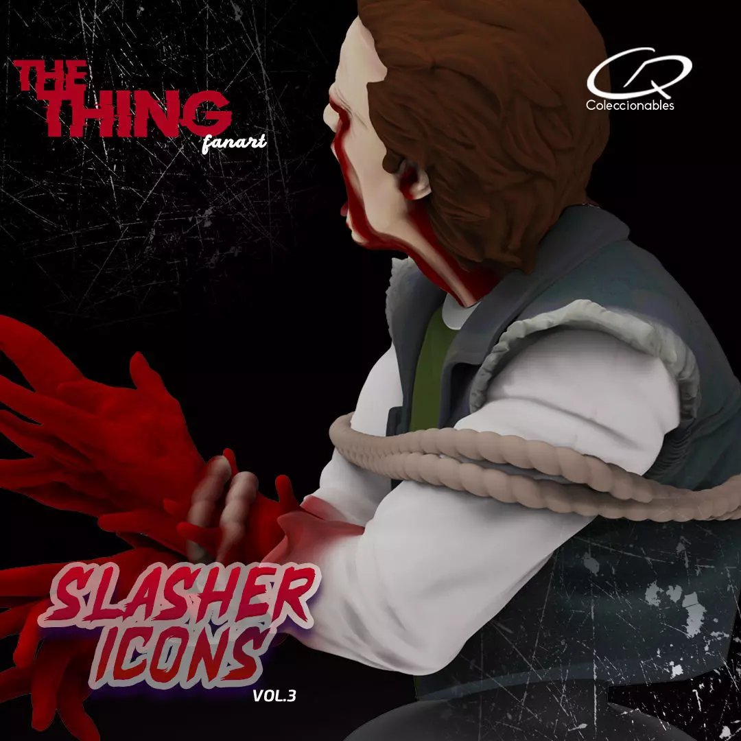 Horror Collection - The Thing Palmer fanart 3D print model_13