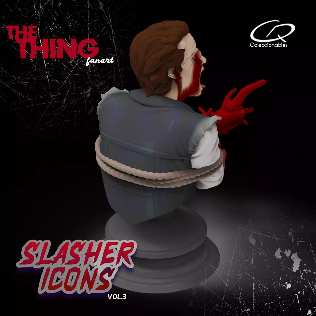 Horror Collection - The Thing Palmer fanart 3D print model_7