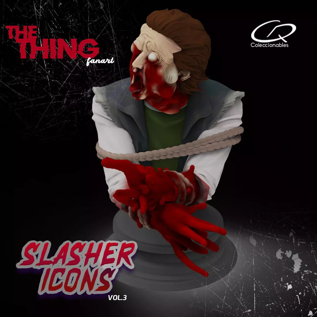Horror Collection - The Thing Palmer fanart 3D print model_9