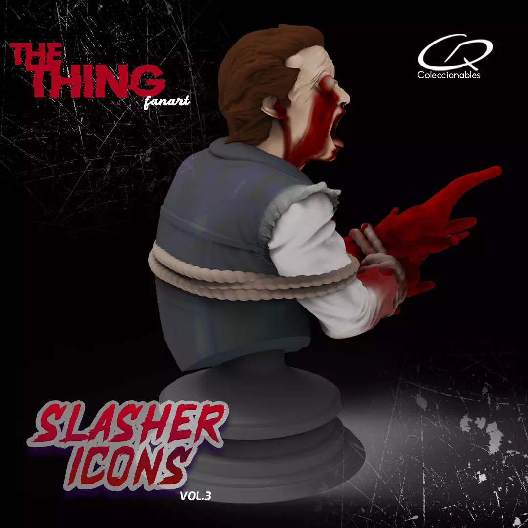 Horror Collection - The Thing Palmer fanart 3D print model_10