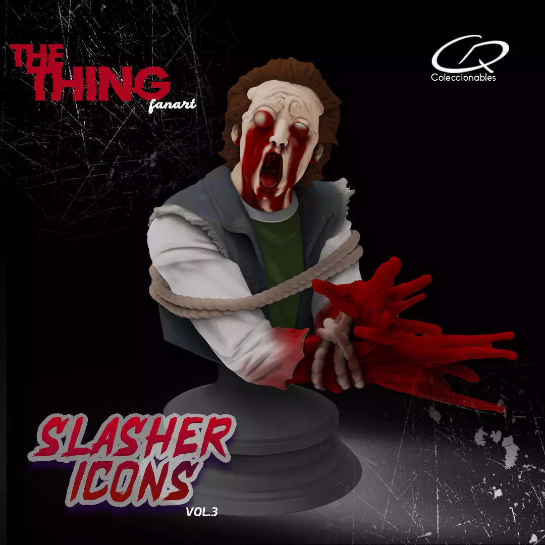 Horror Collection - The Thing Palmer fanart 3D print model_1