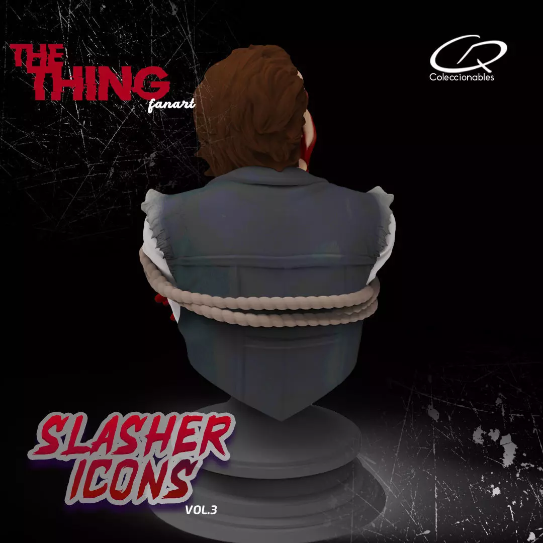 Horror Collection - The Thing Palmer fanart 3D print model_2