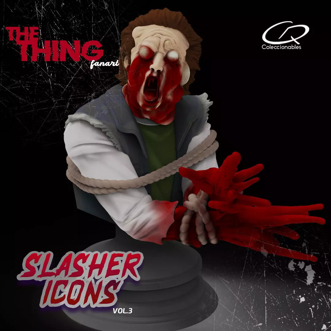 Horror Collection - The Thing Palmer fanart 3D print model_6
