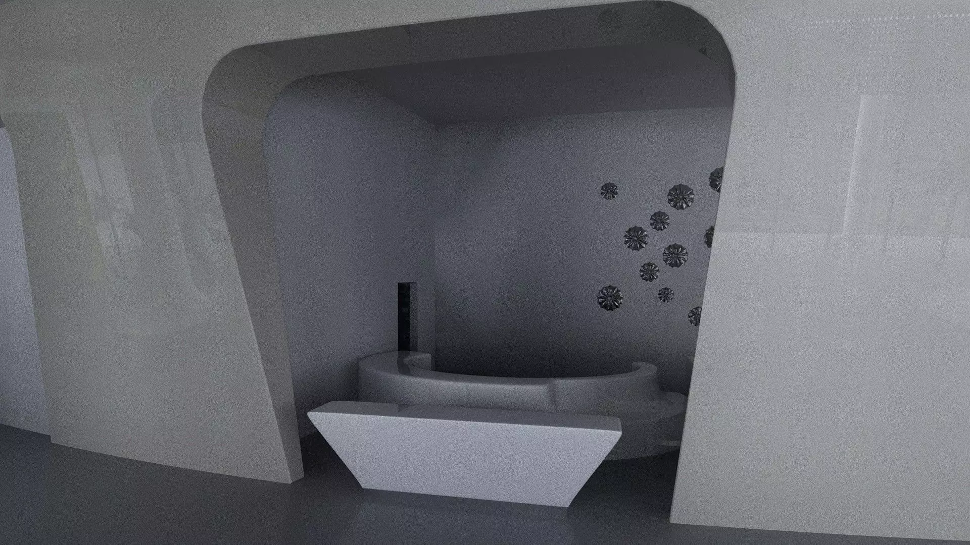 Lounge Hall 3D model_5