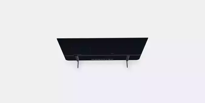 BU8100 50-inch Crystal UHD Smart TV 3D model