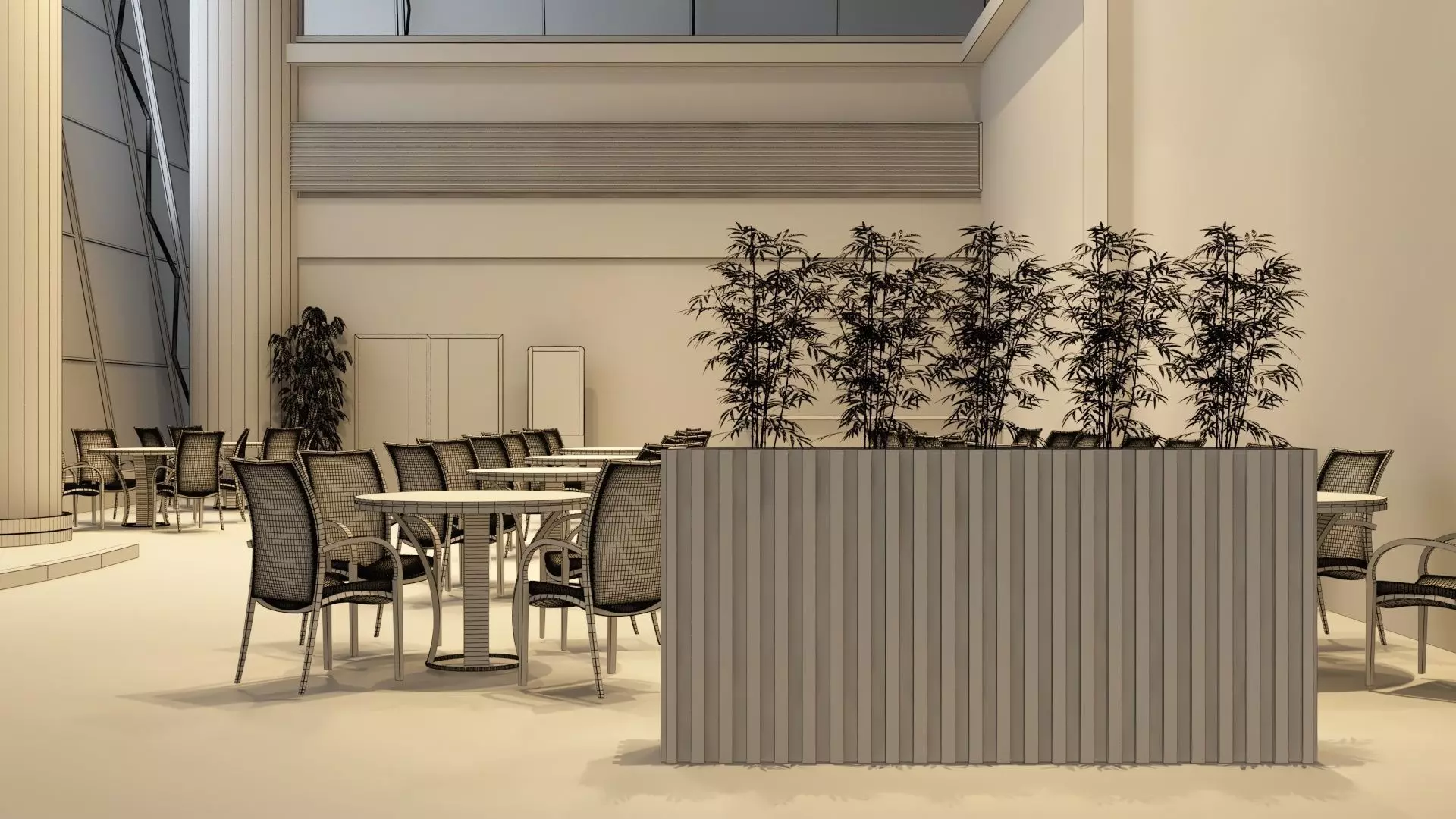 Airport Terminal 3D model_7