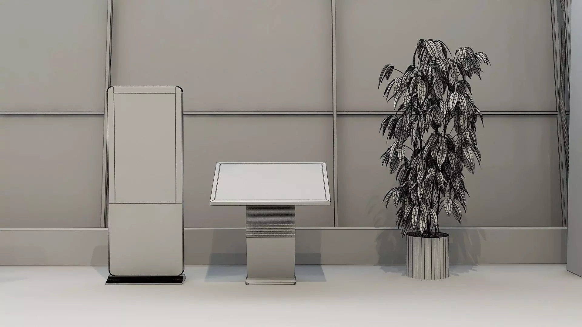 Airport Terminal 3D model_5