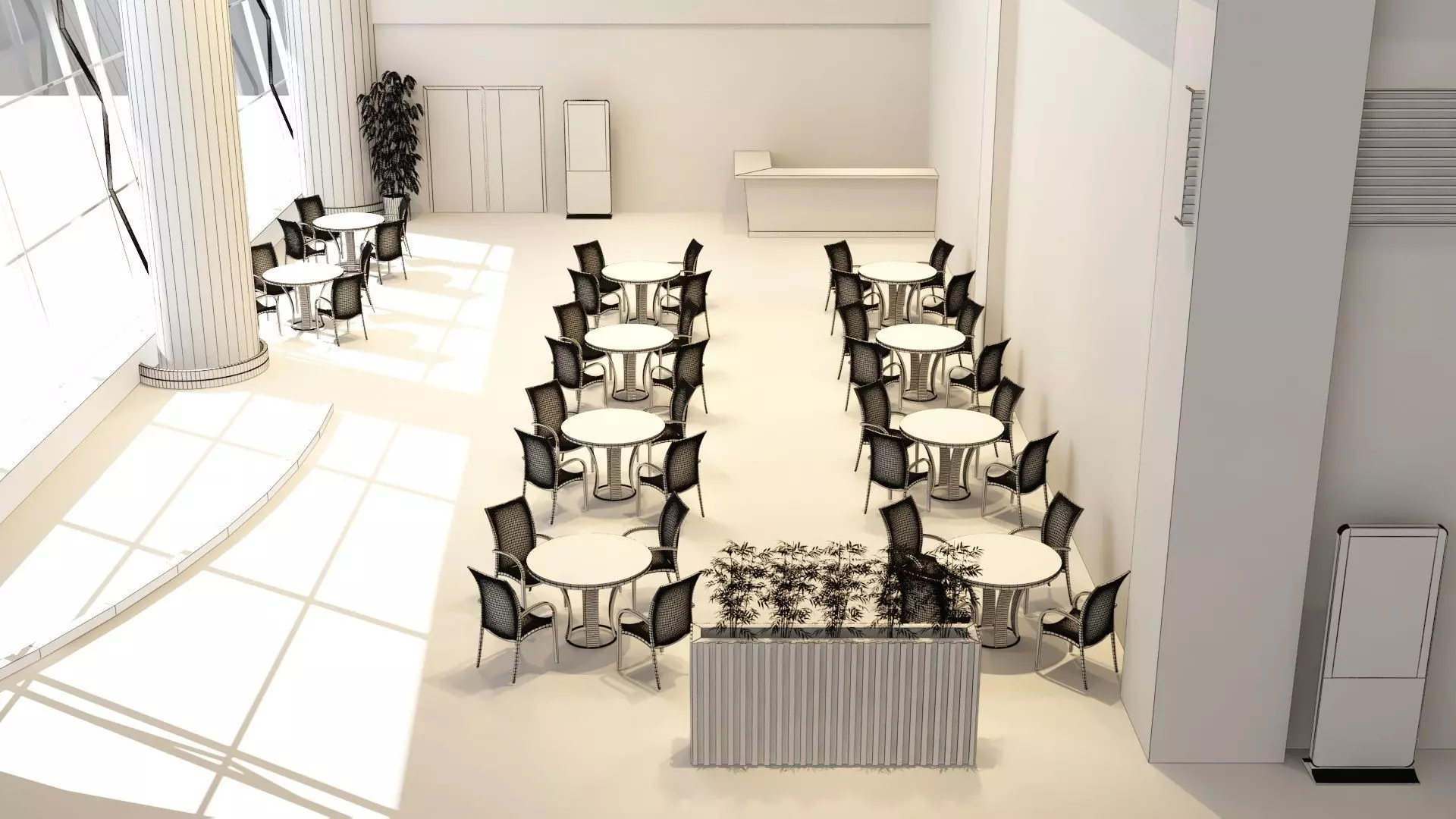 Airport Terminal 3D model_19