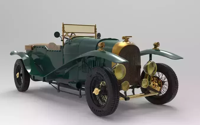 Airfix 3 Litre Bentley 1 12 3D Model 3D print model