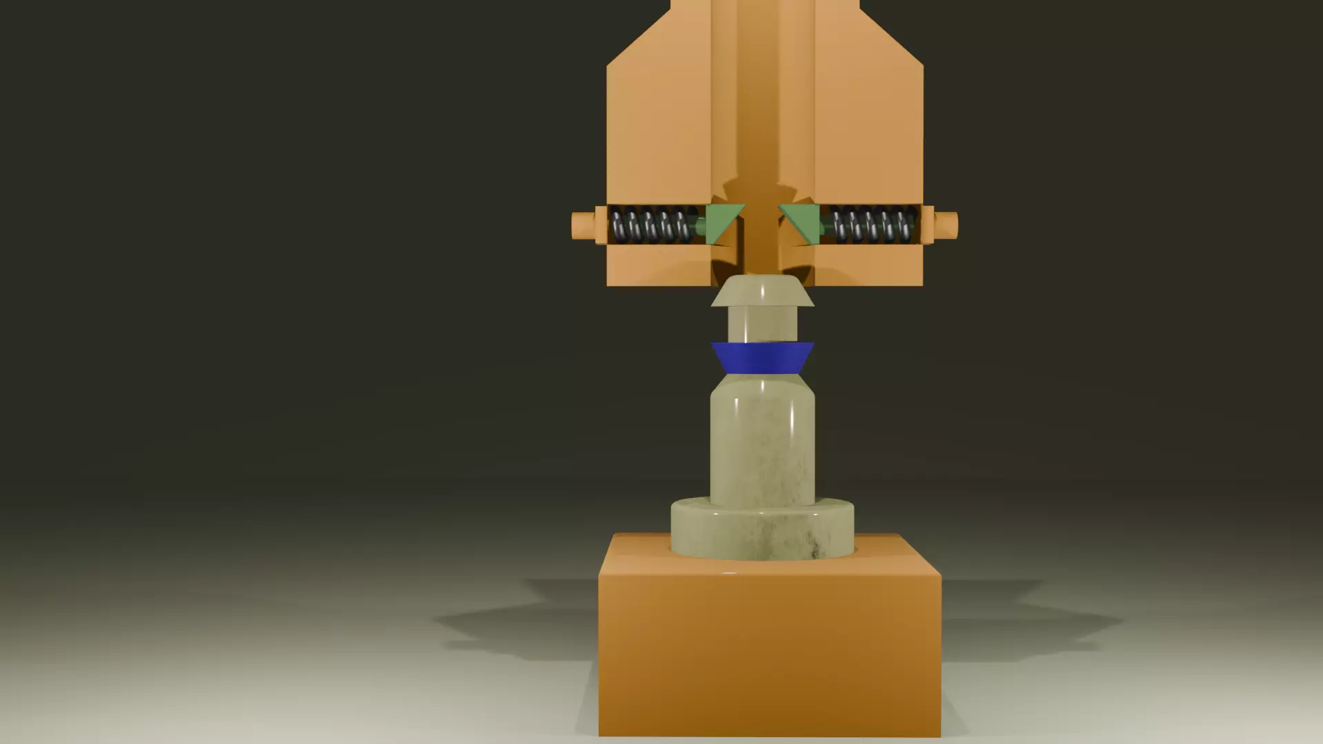 Pulley System Free low-poly 3D model_0