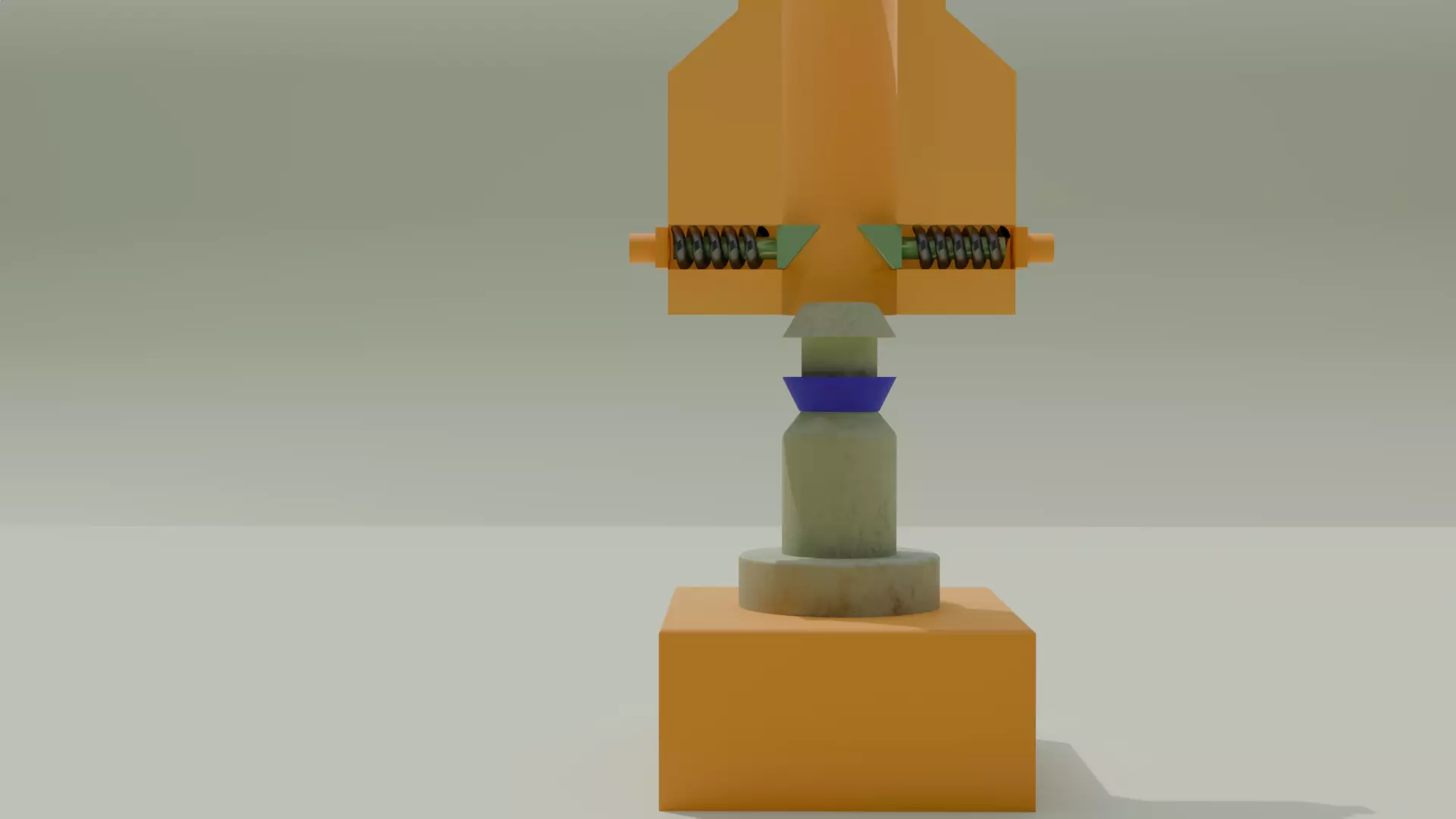 Pulley System Free low-poly 3D model_2