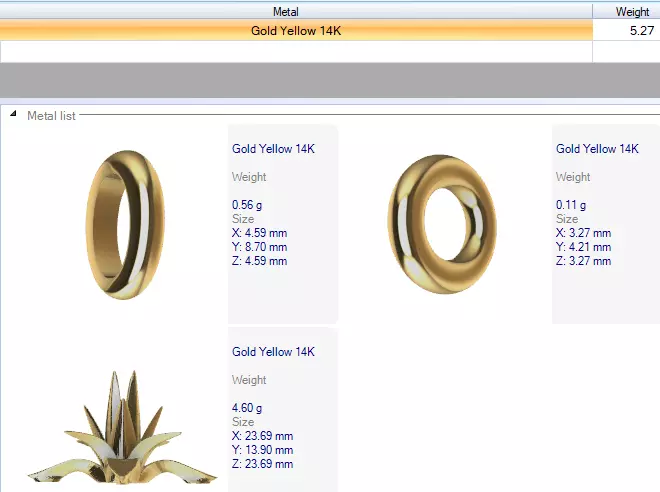 Agave Pendant Necklace Charm bracelet Jewelry 3D print model_13