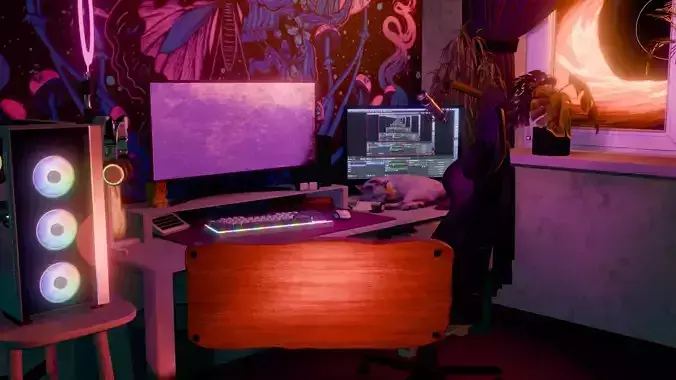 Preview room before starting a video or stream