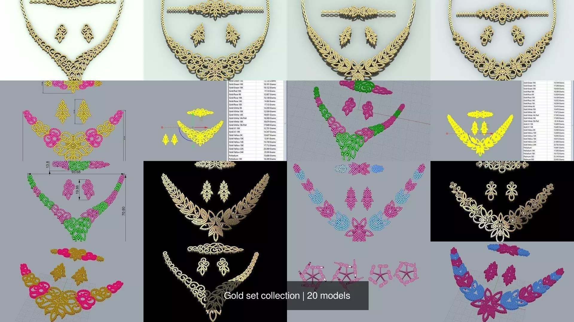 Gold set collection _3