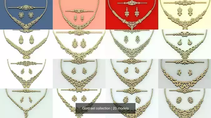 Gold set collection