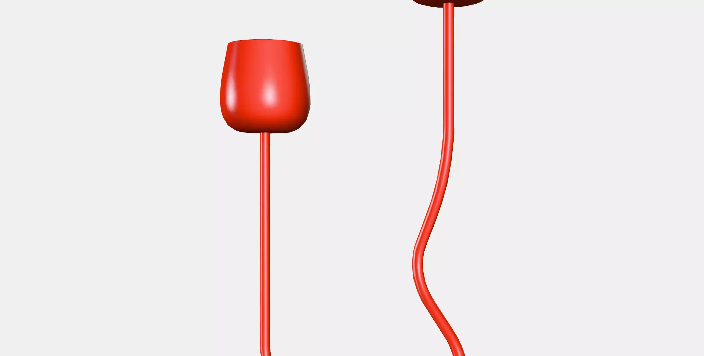 SILVERPARON Candlestick-tealight holder Low-poly 3D model_5