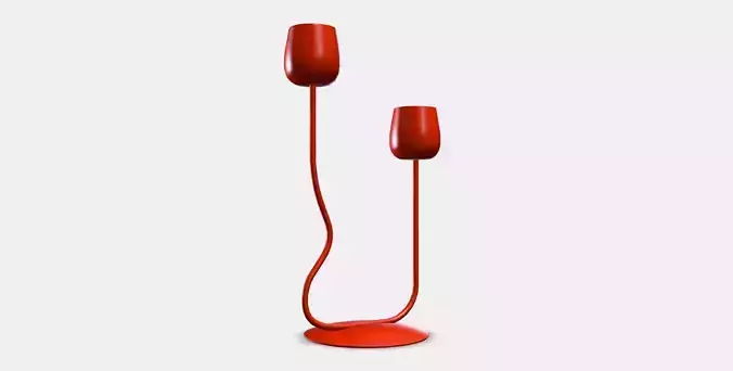 SILVERPARON Candlestick-tealight holder