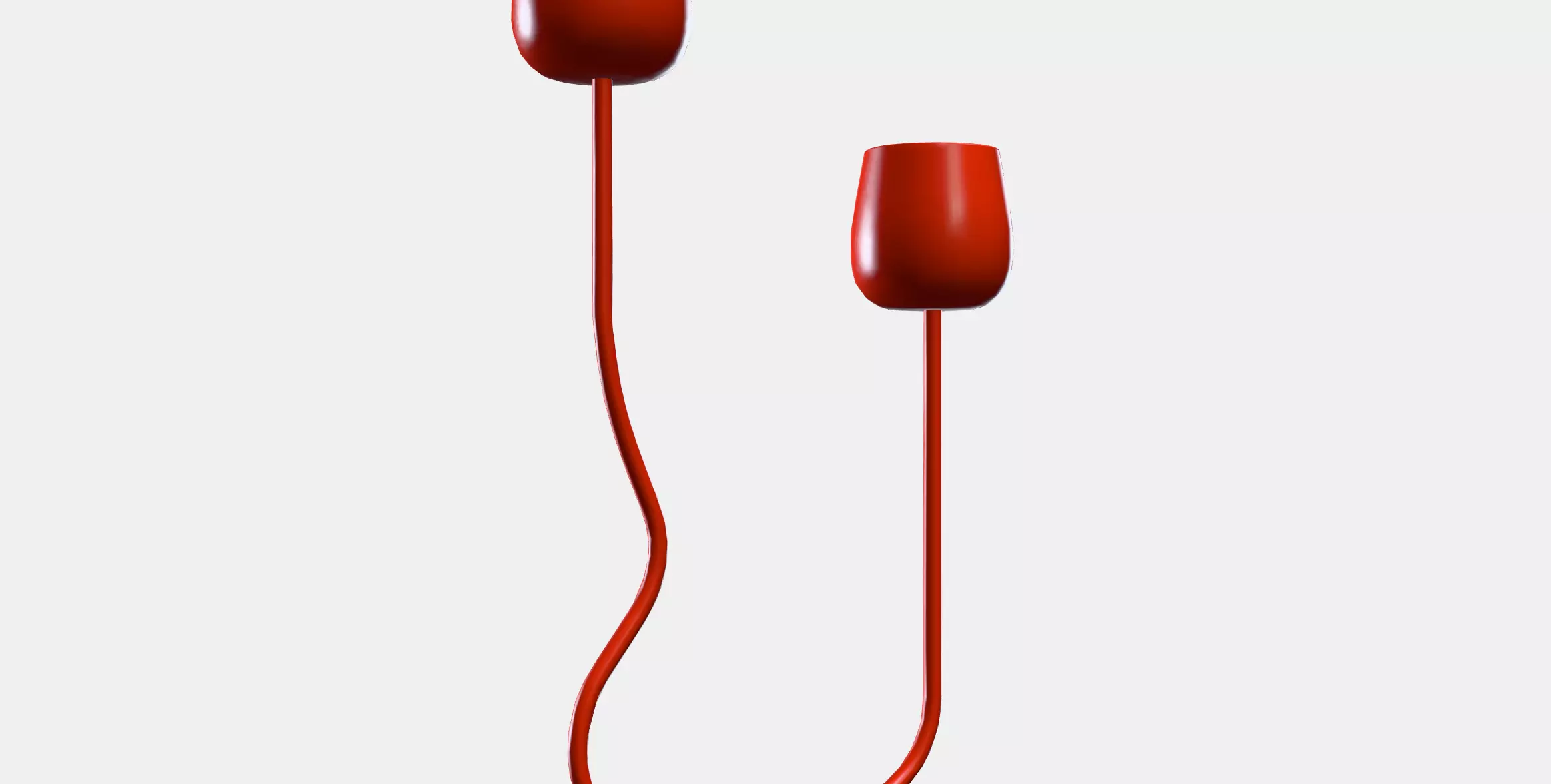 SILVERPARON Candlestick-tealight holder Low-poly 3D model_8