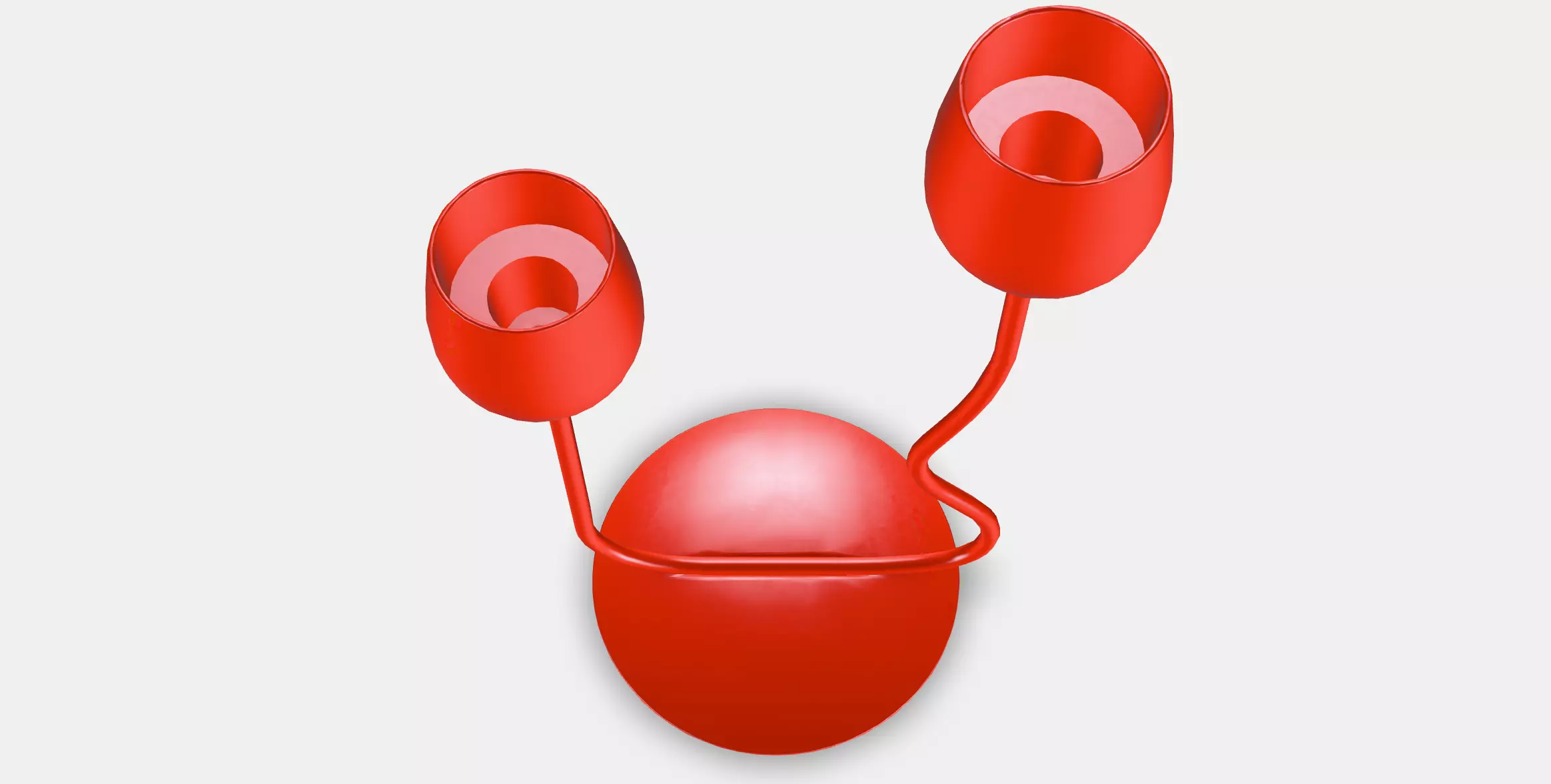 SILVERPARON Candlestick-tealight holder Low-poly 3D model_3