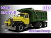 Mack B Tandem Dump Truck  3D model_1