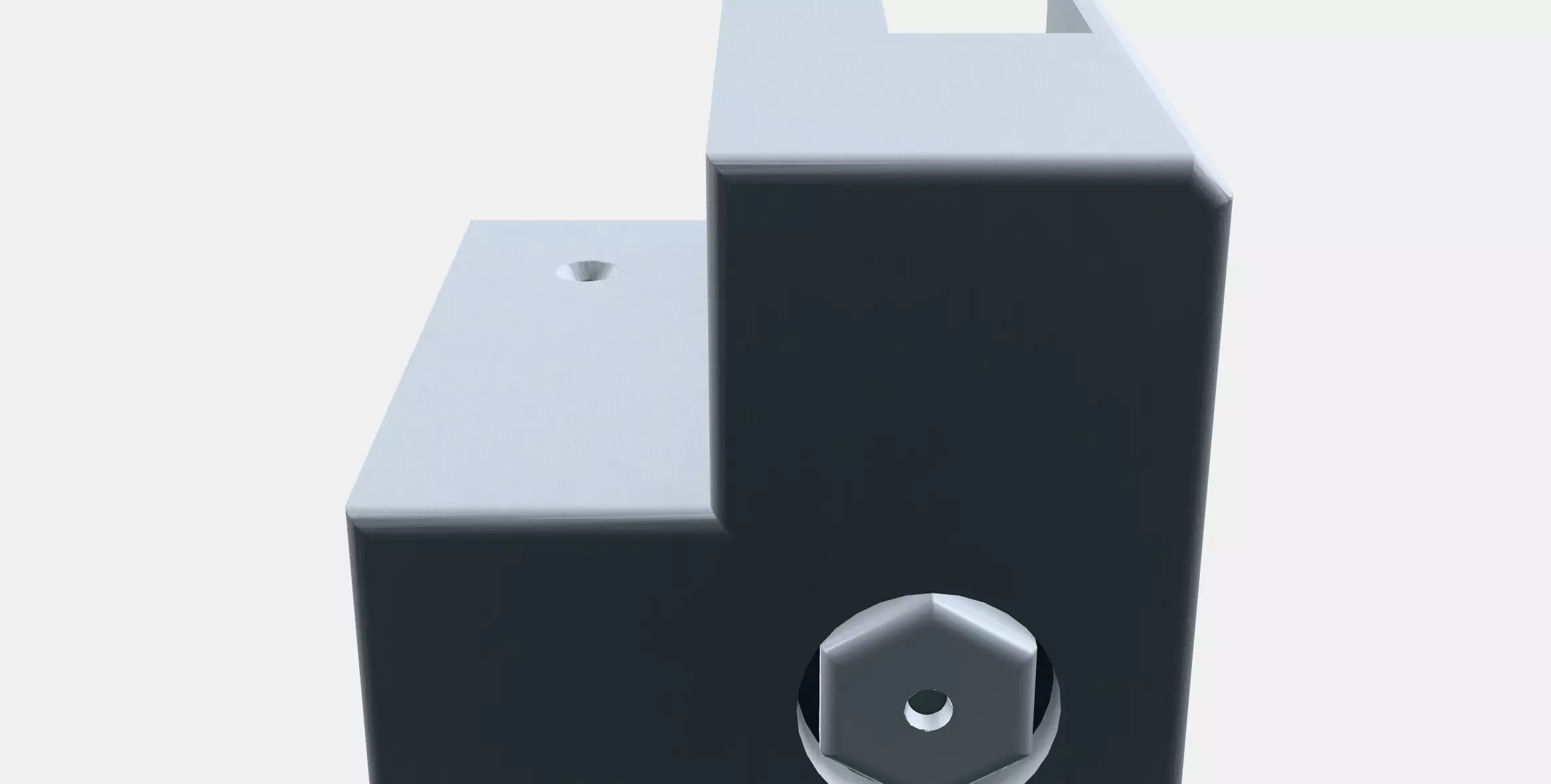 LERHYTTAN Corner leg for decorative plinth 1 Low-poly 3D model_11