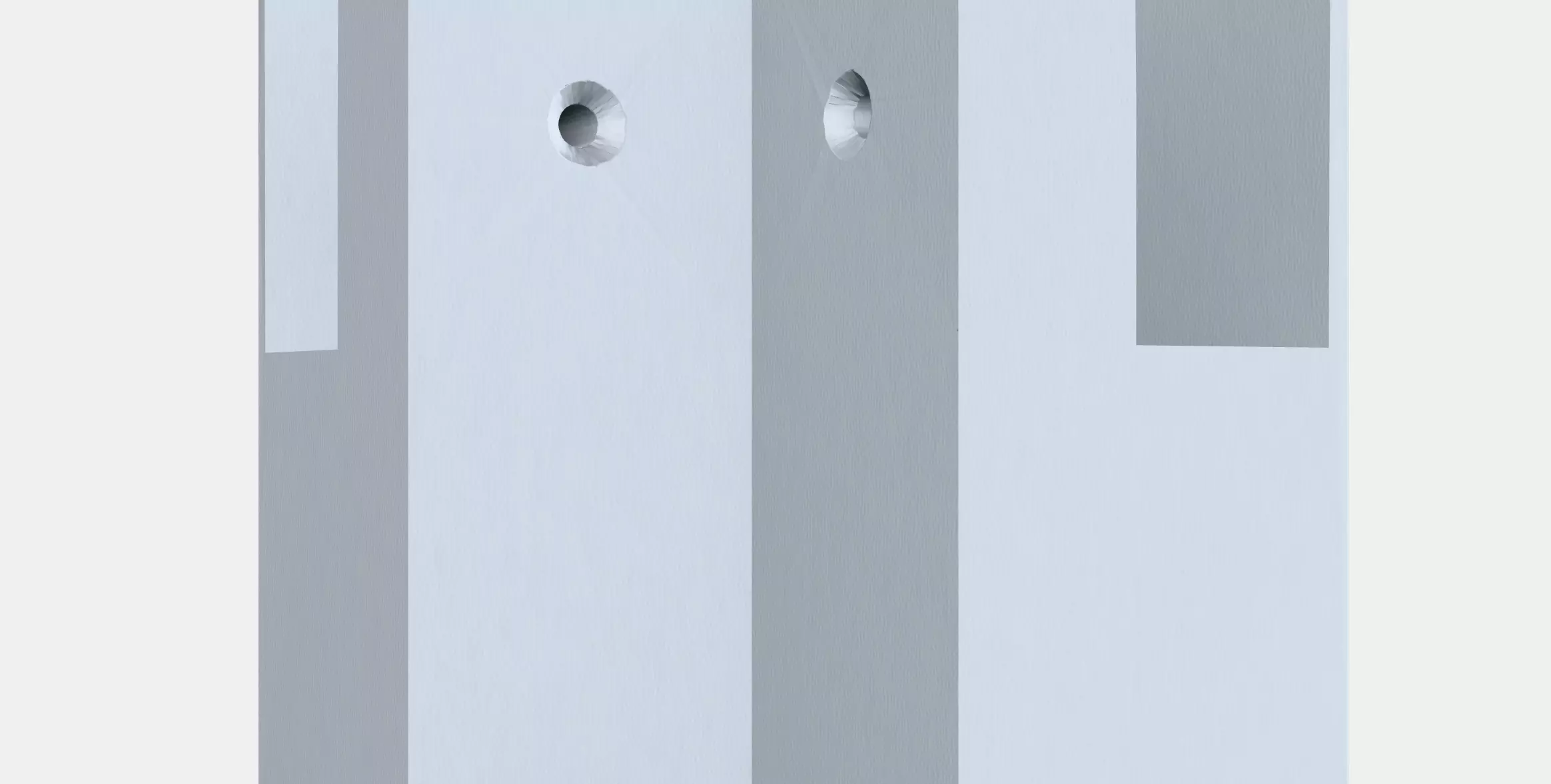 LERHYTTAN Corner leg for decorative plinth 1 Low-poly 3D model_4