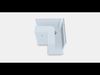 LERHYTTAN Corner leg for decorative plinth 1 Low-poly 3D model_1