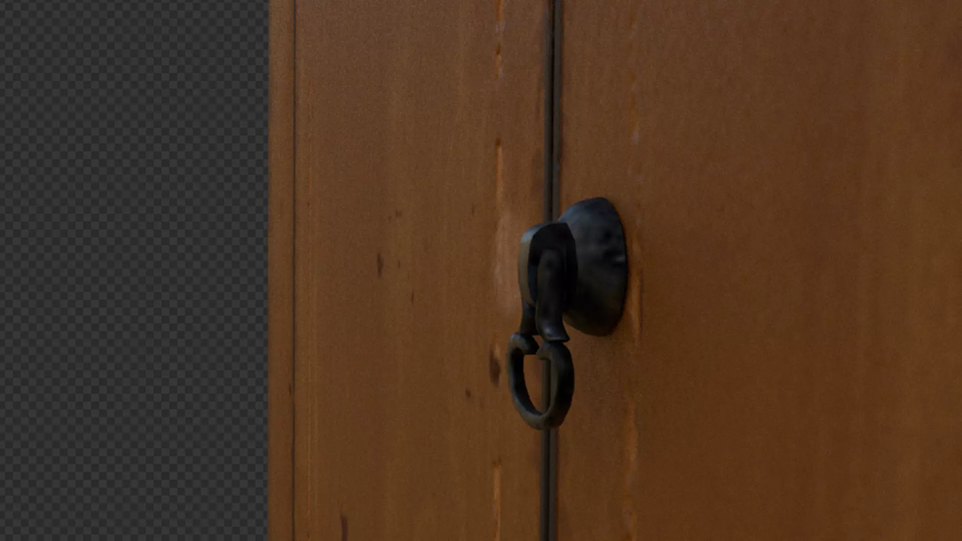 Victorian Four-Legged Sidetable Cabinet And Basin Low-poly 3D model_8