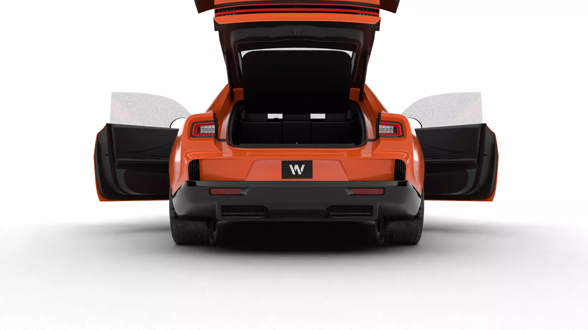 Dodge Charger Daytona 2024 HQ 3d model 3D model_15