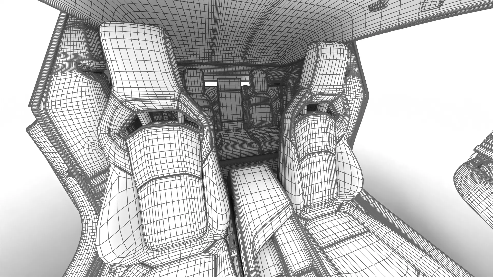 Dodge Charger Daytona 2024 HQ 3d model 3D model_46