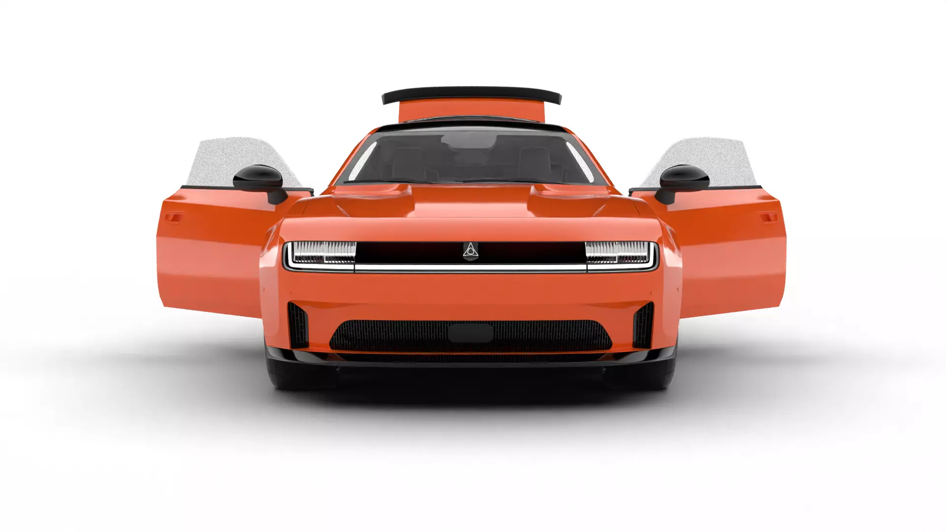 Dodge Charger Daytona 2024 HQ 3d model 3D model_16