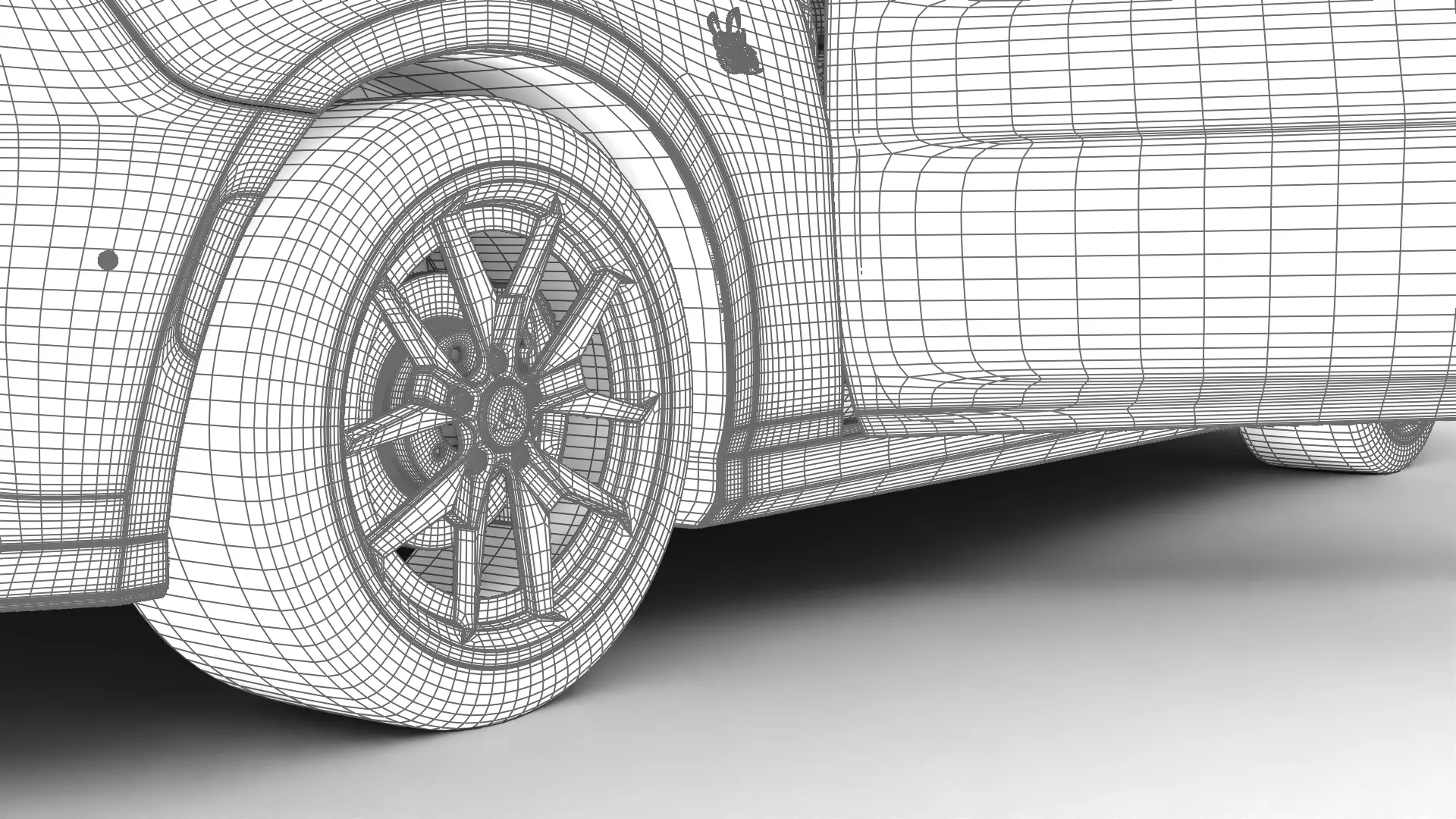 Dodge Charger Daytona 2024 HQ 3d model 3D model_32