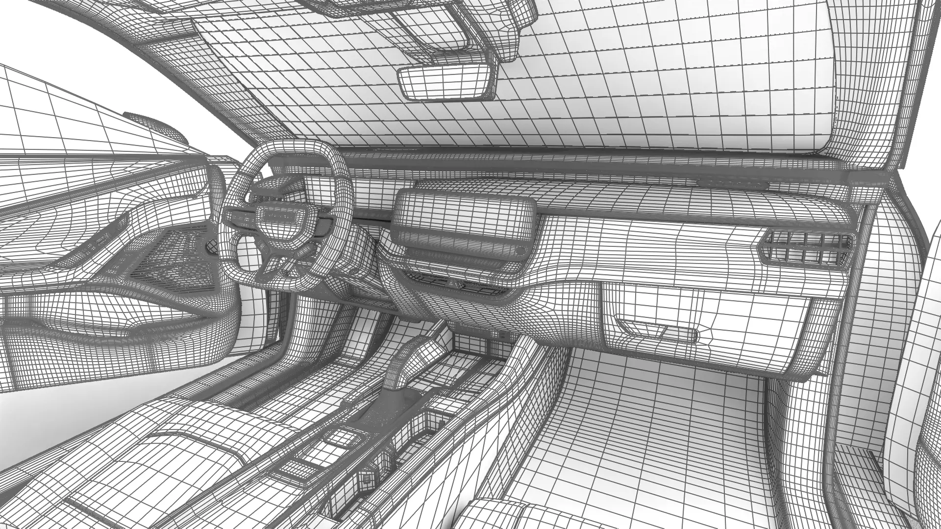 Dodge Charger Daytona 2024 HQ 3d model 3D model_45