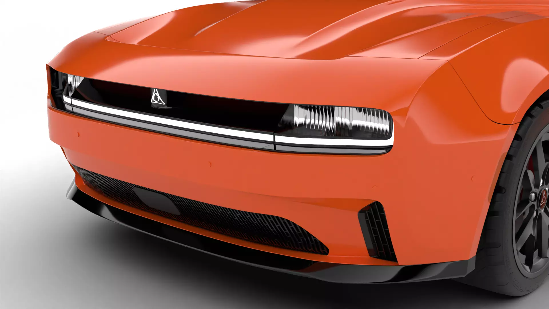 Dodge Charger Daytona 2024 HQ 3d model 3D model_6