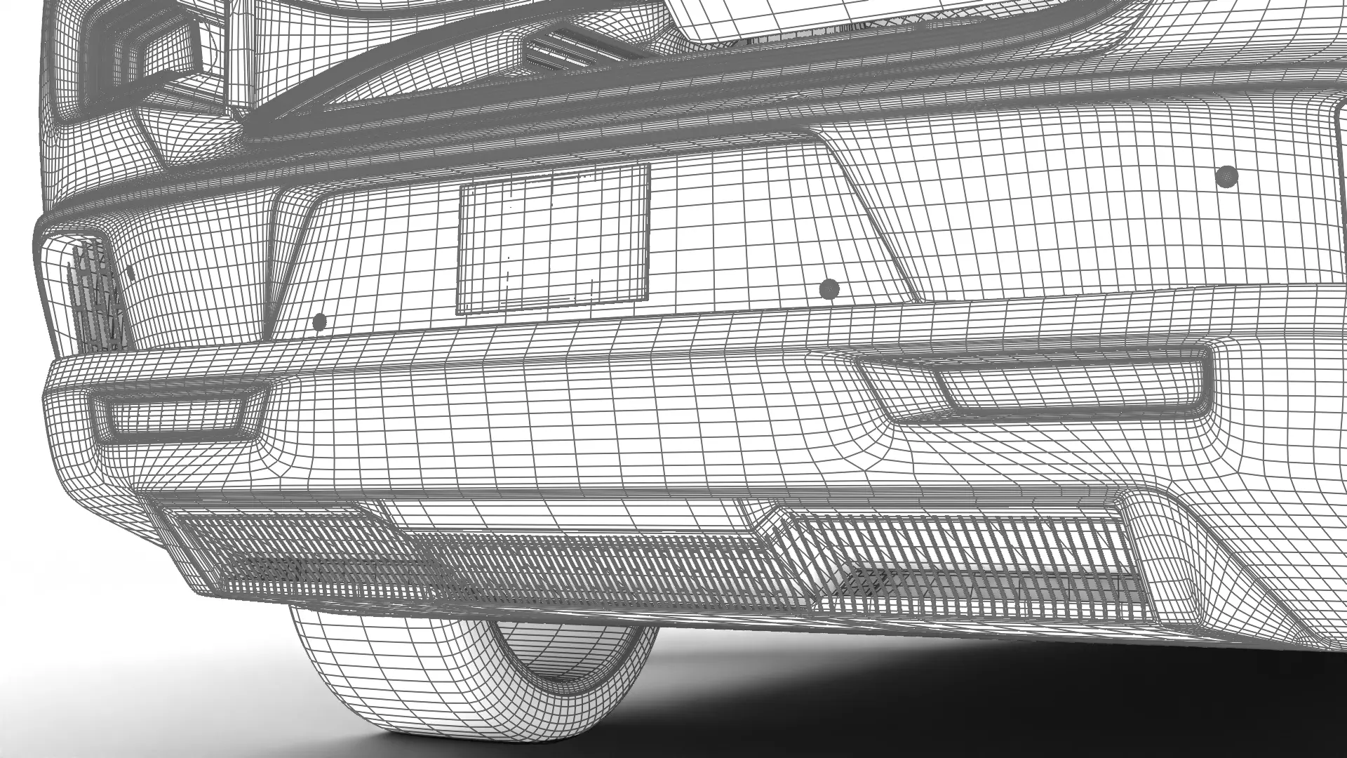 Dodge Charger Daytona 2024 HQ 3d model 3D model_28