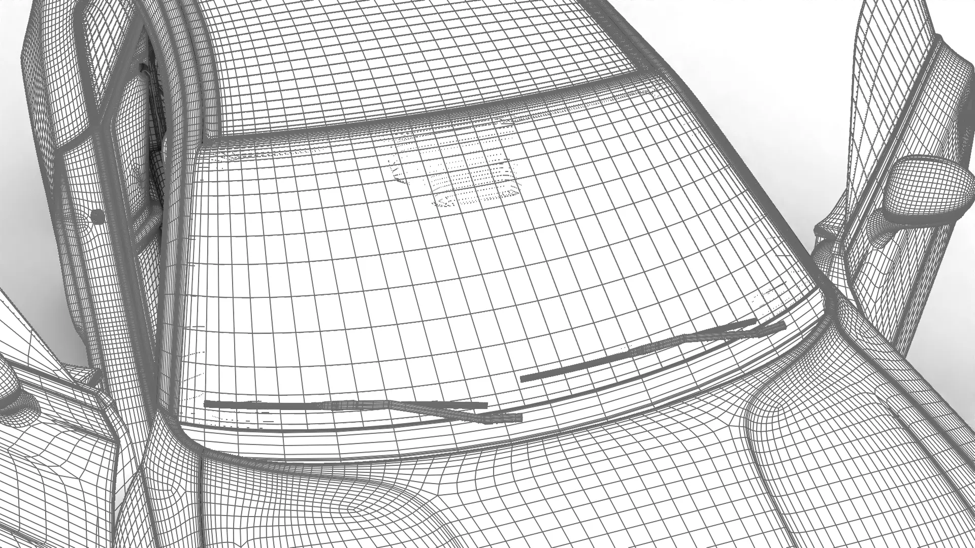 Dodge Charger Daytona 2024 HQ 3d model 3D model_33