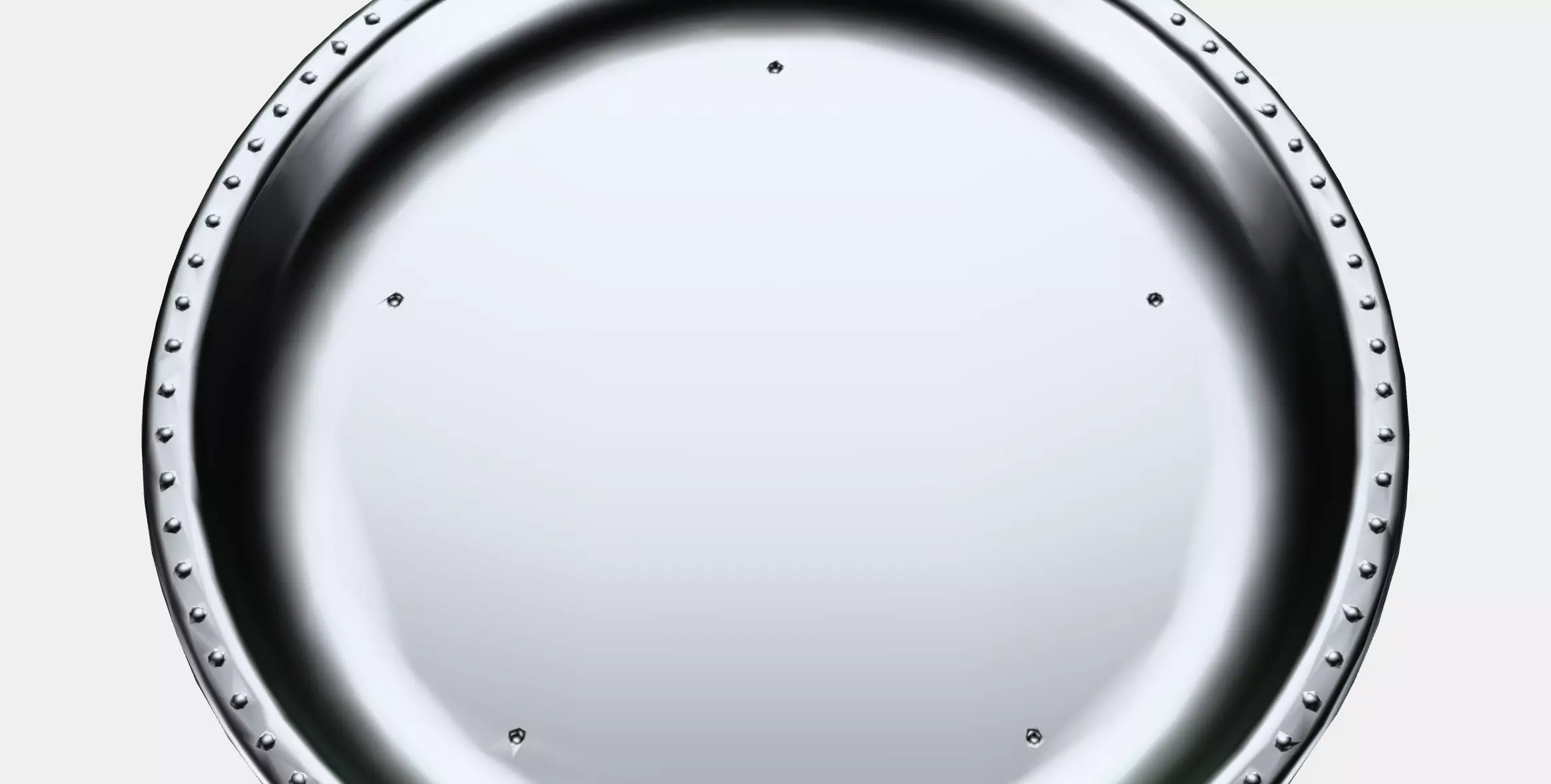 BLODOLVON Candle dish Low-poly 3D model_2