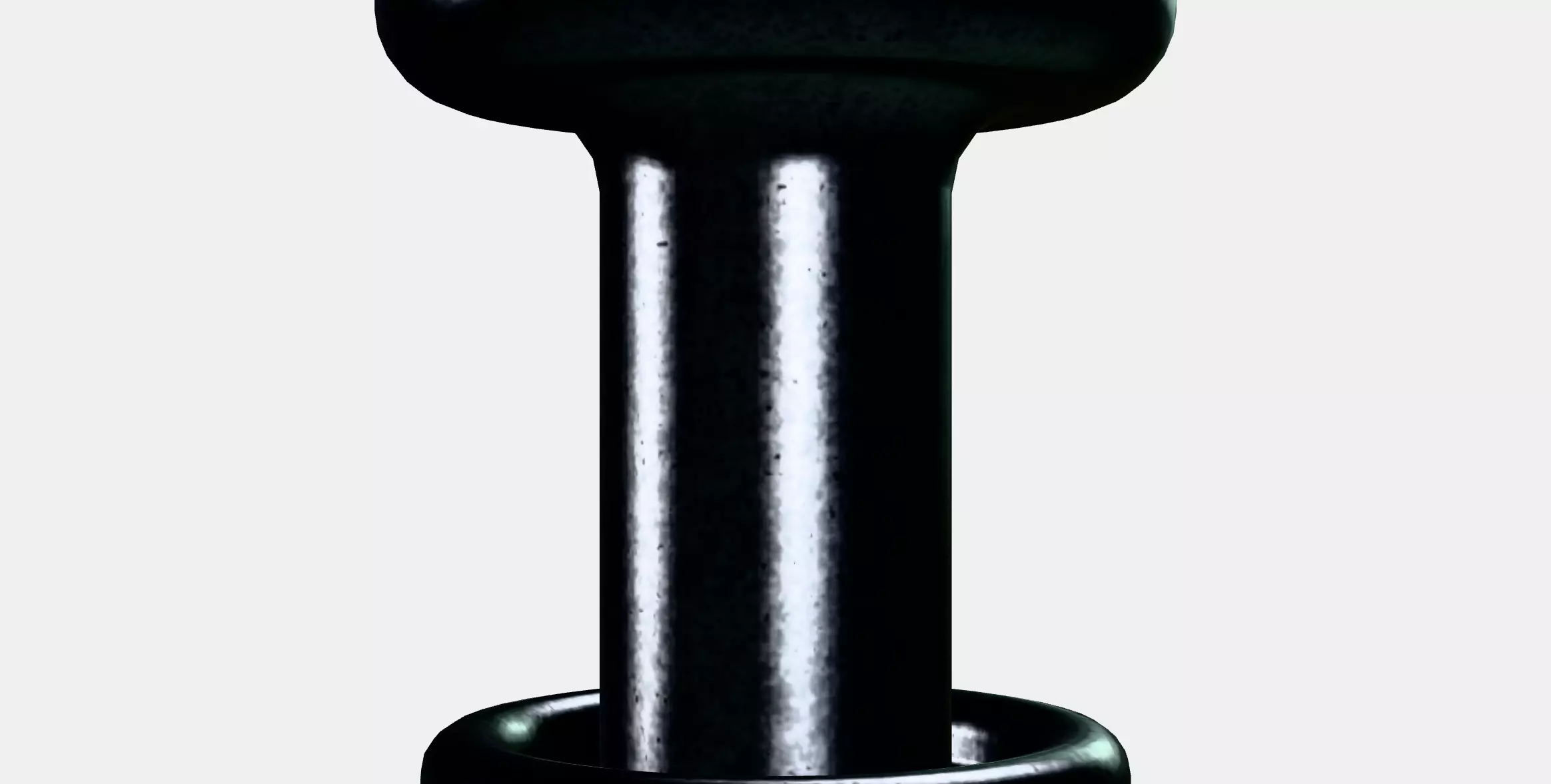 SKRUVSHULT Button Low-poly 3D model_5