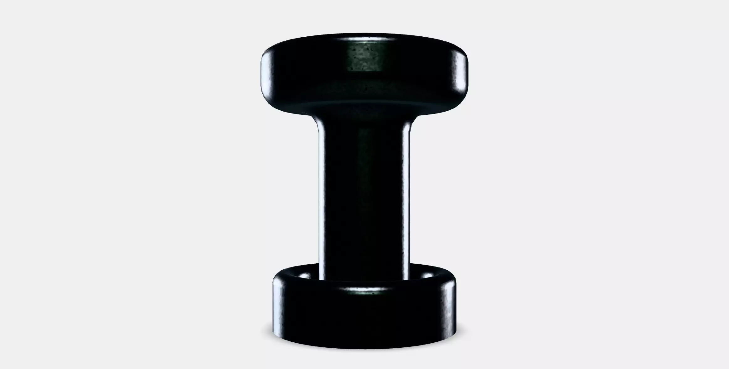 SKRUVSHULT Button Low-poly 3D model_10